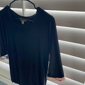 Burberry Women’s 3/4 Sleeve Knit Top